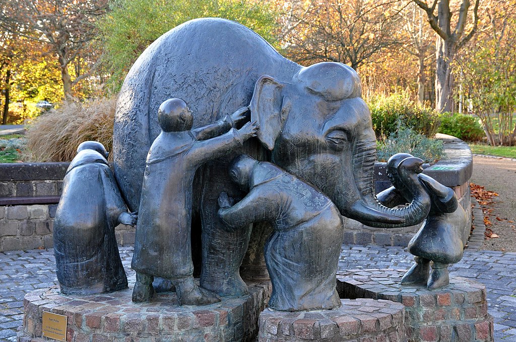 Der blinde Mann und der Elefant